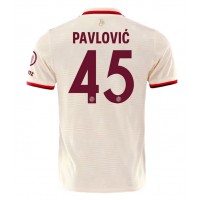 Stroje piłkarskie Bayern Munich Aleksandar Pavlovic #45 Koszulka Trzeciej 2024-25 Krótki Rękaw